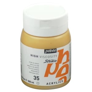 Pebeo Studio Acrylic HV 500ML - Venice Yellow