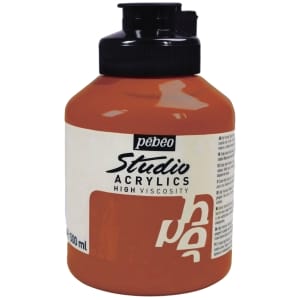Pebeo Studio Acrylic HV 500ML - Raw Sienna