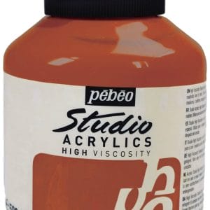 Pebeo Studio Acrylic HV 500ML - Raw Sienna