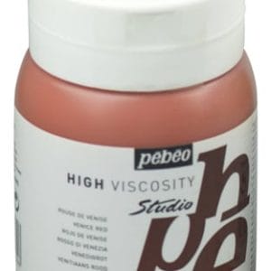 Pebeo Studio Acrylic HV 500ML - Venice Red