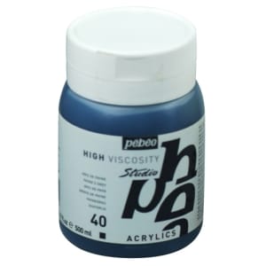 Pebeo Studio Acrylic HV 500ML - Paynes Grey