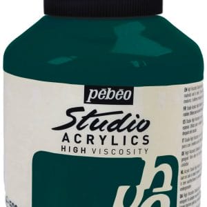 Pebeo Studio Acrylic HV 500ML - Phthalocyanine Emerald