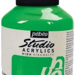 Pebeo Studio Acrylic HV 500ML - Cadmium Green Hue