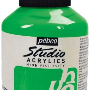 Pebeo Studio Acrylic HV 500ML - Cadmium Green Hue