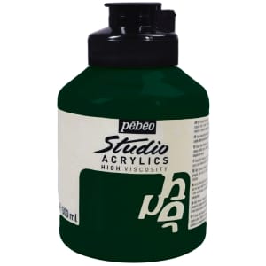 Pebeo Studio Acrylic HV 500ML - Hookers Green