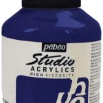 Pebeo Studio Acrylic HV 500ML - Dark Cobalt Violet Hue