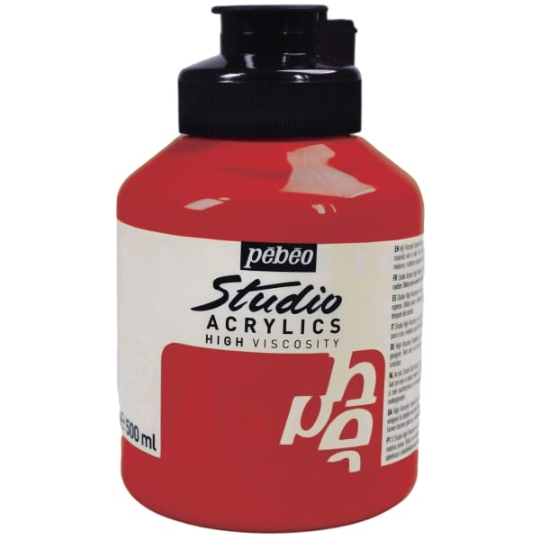 Pebeo Studio Acrylic HV 500ML - Primary Magenta