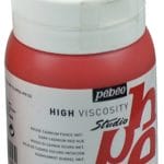 Pebeo Studio Acrylic HV 500ML - Dark Cadmium Red Hue