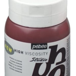 Pebeo Studio Acrylic HV 500ML - Alizarin Crimson