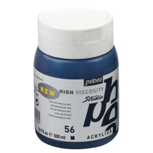 Pebeo Studio Acrylic HV 500ML - Prusssian Blue Hue