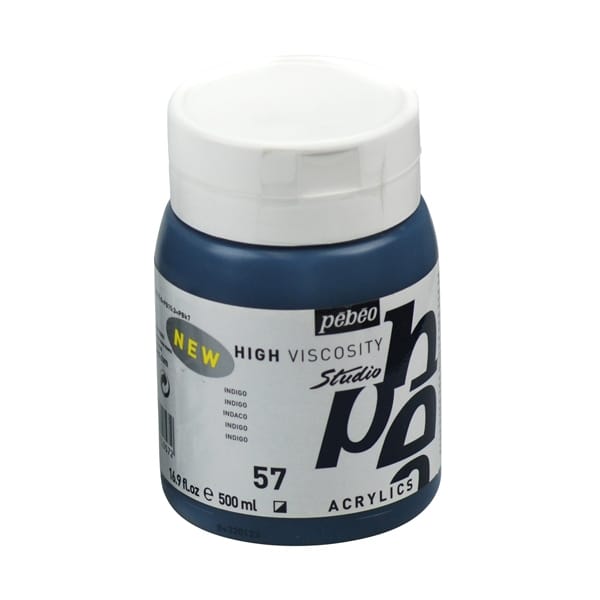 Pebeo Studio Acrylic HV 500ML - Indigo