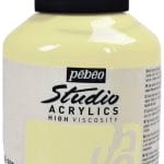 Pebeo Studio Acrylic HV 500ML - Buff Titanium