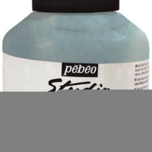 Pebeo Studio Acrylic HV 500ML - Iridescent Silver