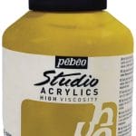Pebeo Studio Acrylic HV 500ML - Iridescent Gold