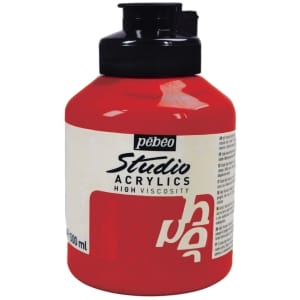 Pebeo Studio Acrylic HV 500ML - Iridescent Red Blue