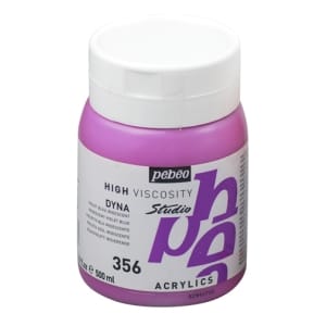 Pebeo Studio Acrylic HV 500ML - Iridescent Violet Blue