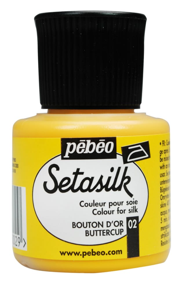 Pebeo Setasilk 45ml - Buttercup