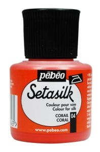 Pebeo Setasilk 45ml - Coral