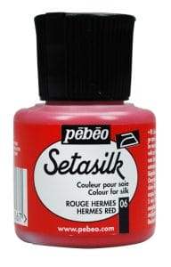 Pebeo Setasilk 45ml - Hermes Red