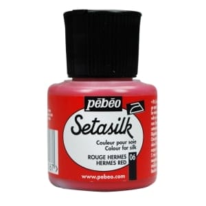Pebeo Setasilk 45ml - Hermes Red