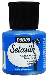 Pebeo Setasilk 45ml - Cyan