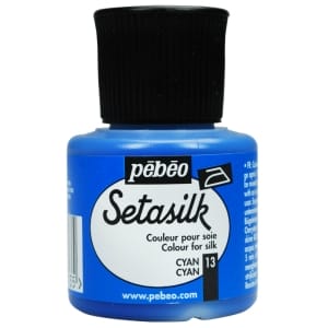 Pebeo Setasilk 45ml - Cyan