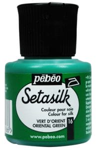 Pebeo Setasilk 45ml - Oriental Green