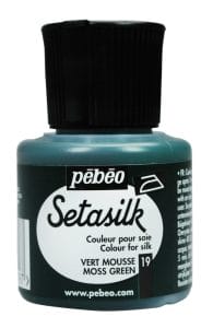 Pebeo Setasilk 45ml - Moss Green