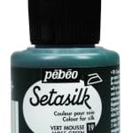 Pebeo Setasilk 45ml - Moss Green