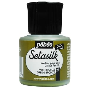 Pebeo Setasilk 45ml - Green Bronze