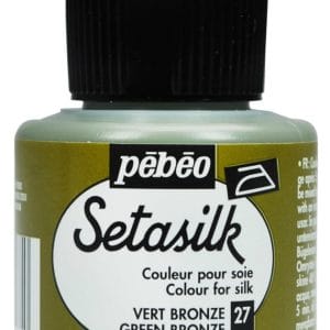 Pebeo Setasilk 45ml - Green Bronze