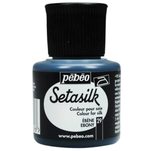 Pebeo Setasilk 45ml - Ebony
