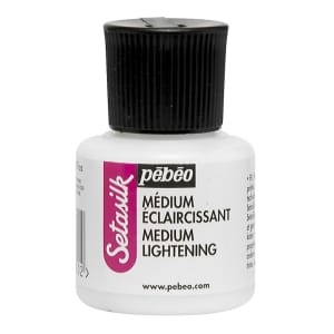 Pebeo Setasilk 45ml - Lightening Medium