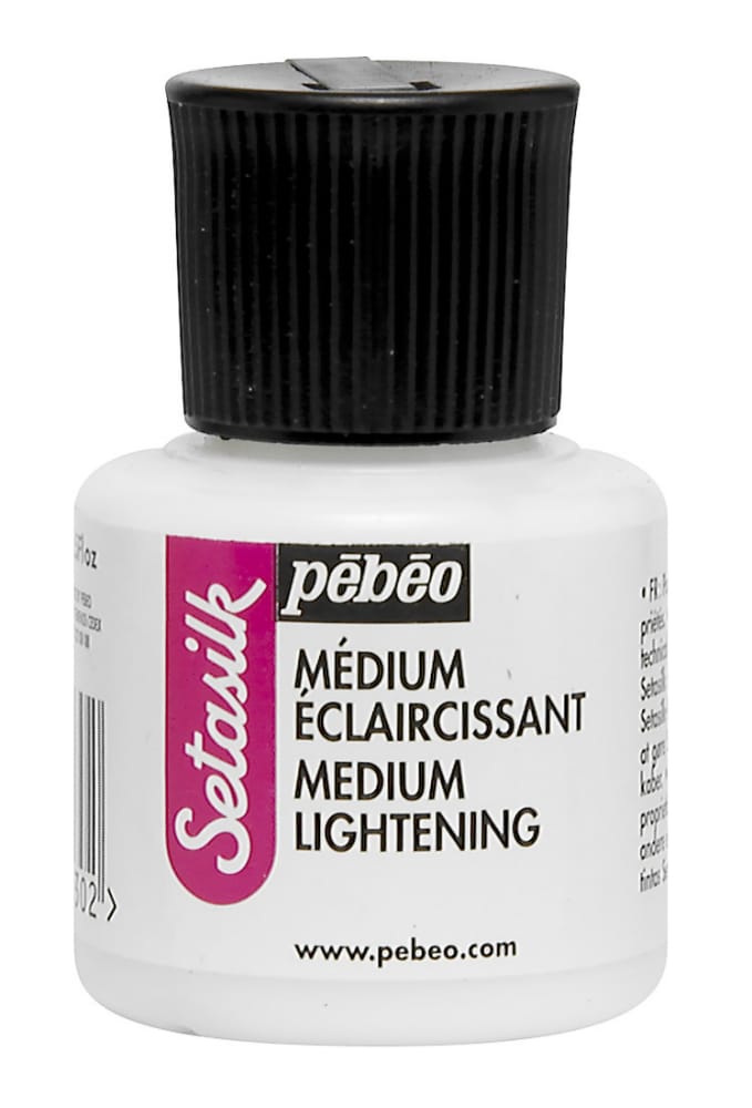 Pebeo Setasilk 45ml - Lightening Medium 181030 pebeo setasilk 45ml lightening medium Pebeo Setasilk 45ml - Lightening Medium