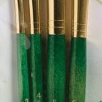 Princeton Real Value Natural - Bristle Short Handle Brush Set  (Set of 4 Brushes) - 1