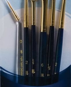 Princeton Real Value Synthetic - Golden Taklon Short Handle Brush Set (Set of 6 Brushes) - 2
