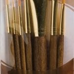 Princeton Real Value Synthetic - Golden Taklon Short Handle Brush Set  (Set of 7 Brushes) - 1
