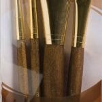 Princeton Real Value Synthetic - Golden Taklon Short Handle Brush Set  (Set of 4 Brushes) - 2