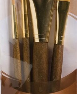 Princeton Real Value Synthetic - Golden Taklon Short Handle Brush Set (Set of 4 Brushes) - 2