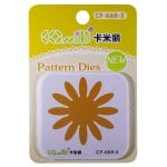 Patterned Dies (Medium) - Flower Design 1