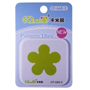 Patterned Dies (Medium) - Flower Design 6