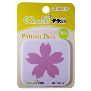 Patterned Dies (Medium) - Flower Design 4