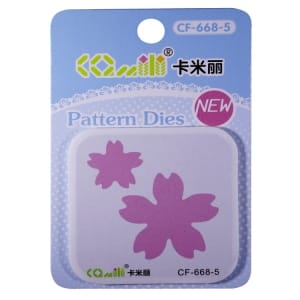 Patterned Dies (Medium) - Multiple Flowers Design 1