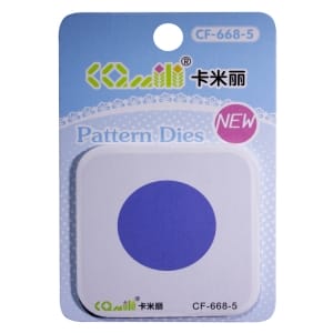 Patterned Dies (Medium) - Circle