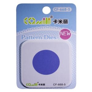 Patterned Dies (Medium) - Circle