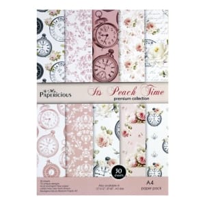 Papericious (Premium Collection) - Its Peach Time (A4 paper)
