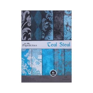 Papericious - Teal Steal (A4 paper)