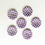 Checkered Buttons - Purple