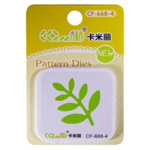 Patterned Dies (Small) - Bunch of leaves