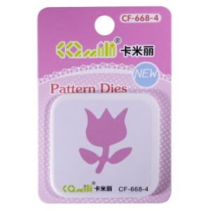 Patterned Dies (Small) - Tulip